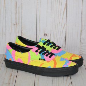 Vans ERA 'NEON CAMO'  size 9.5